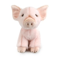 Korimco Pig Lil Friends 18cm Plush Soft Toy