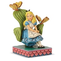 Disney Traditions by Jim Shore - Alice Curiouser - Alice In Wonderland Figurine 14cm