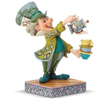 Disney Traditions by Jim Shore - Mad Hatter Tea - Alice In Wonderland Figurine 12.5cm