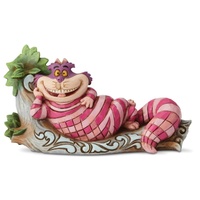 Disney Traditions by Jim Shore - Cheshire Cat on Tree - Alice In Wonderland Figurine 7cm