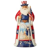 Heartwood Creek by Jim Shore Santas Around The World America Star Spangled Santa