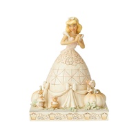 Disney Traditions by Jim Shore - White Woodland - Cinderella Figurine 20cm