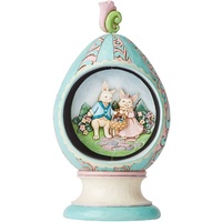 Heartwood Creek by Jim Shore Easter Egg with Rotating Scene Figurine 22cm