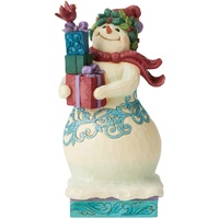 Heartwood Creek by Jim Shore Christmas Snowman with Gifts 
