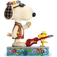 Peanuts by Jim Shore Snoopy and Woodstock Concert Critters Figurine