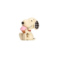 Peanuts by Jim Shore - Snoopy with Ice Cream Mini Figurine 7cm