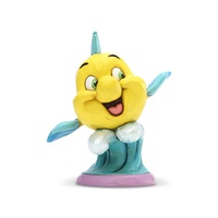 Disney Traditions by Jim Shore - Flounder - The Little Mermaid Personality Pose Figurine 7.5cm
