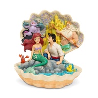 Disney Traditions by Jim Shore - Shell Scene - The Little Mermaid Figurine 20.5cm