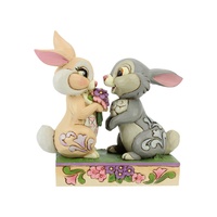 Disney Traditions by Jim Shore  - Thumper and Blossom - Bambi Figurine 10cm