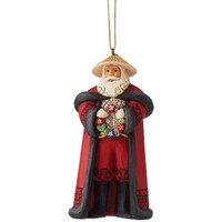 Heartwood Creek by Jim Shore Santas Around The World - Filipino Santa Hanging Ornament