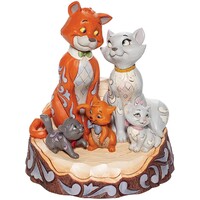 Disney Traditions by Jim Shore  - Carved by Heart - The Aristocats Figurine 18cm