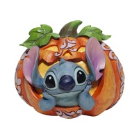 Disney Traditions by Jim Shore - Jack O Lantern Halloween - Lilo & Stitch Figurine 10cm