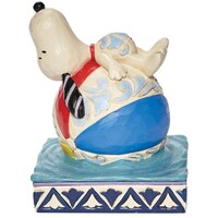 Peanuts by Jim Shore - Snoopy On a Ball Figurine12cm