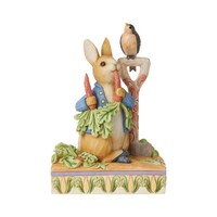 Beatrix Potter by Jim Shore - Peter Rabbit Eating Radishes Figurine 14.5cm