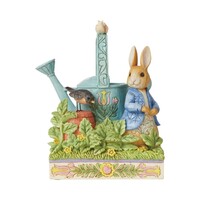 Beatrix Potter by Jim Shore - Peter Rabbit with Watering Can Figurine 15cm