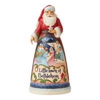 Heartwood Creek by Jim Shore Little Town Of Bethlehem Christmas Santa Figurine 25cm
