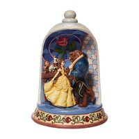 Disney Traditions by Jim Shore - Rose Dome  - Beauty & the Beast Figurine 26cm