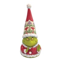 Grinch by Jim Shore -Grinch Gnome with Large Heart Figurine 18.4cm