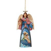 Heartwood Creek by Jim Shore Christmas Nativity Angel Holding Lantern Hanging Ornament