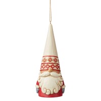Heartwood Creek by Jim Shore Gnome - Nordic Noel Hanging Ornament 12cm