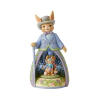 Heartwood Creek by Jim Shore Easter Bunny With Hat Lighted Rotator Figurine 28.3cm