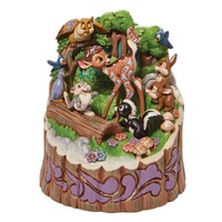 Disney Traditions by Jim Shore - Carved By Heart - Bambi Figurine 20cm