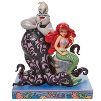 Disney Traditions by Jim Shore - Ariel vs Ursula - The Little Mermaid Figurine 24cm