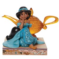 Disney Traditions by Jim Shore - Genie Lamp Jasmine - Aladdin Figurine 13.3cm