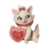Disney Traditions by Jim Shore - Marie Heart - The Aristocats Mini Figurine 9cm