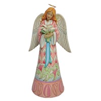 Heartwood Creek by Jim Shore - Easter Angel with Lilies and Dove Figurine 18cm