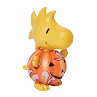 Peanuts by Jim Shore - Woodstock Halloween Pumpkin Mini Figurine 8.25cm