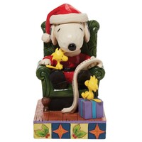 Peanuts by Jim Shore - Santa Snoopy with Christmas List Figurine 11cm
