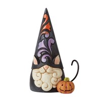 Heartwood Creek by Jim Shore - Gnome Halloween Black Cat Figurine 12cm
