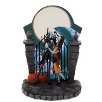 Disney Showcase - Jack & Sally - Nightmare Before Christmas - Light Up Scene Figurine 23cm