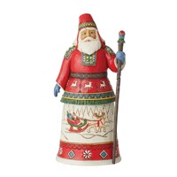 Heartwood Creek by Jim Shore Santa 15th Annual Laplander Christmas Figurine 25.5cm