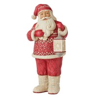 Heartwood Creek by Jim Shore - Santa Nordic With Lantern Figurine 26.5cm
