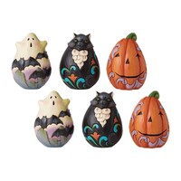 Heartwood Creek by Jim Shore - Halloween Eggs Set of 6 - Figurine 6.3cm