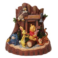 Disney Traditions by Jim Shore - Carved by Heart - Winnie the Pooh Figurine 19cm