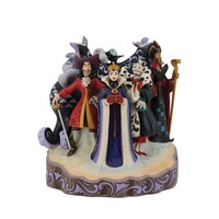 Disney Traditions by Jim Shore - Carved by Heart - Villains Figurine 24cm