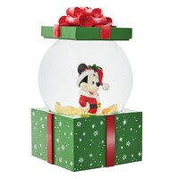 Department 56 Disney - Mickey Christmas Gift Waterball Snow Globe