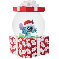Department 56 Disney - Stitch Christmas Gift Waterball Snow Globe