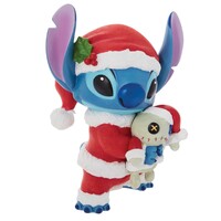 Disney Showcase - Santa Stitch with Scrump - Lilo & Stitch Figurine 18.5cm
