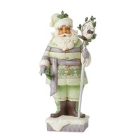 Heartwood Creek by Jim Shore White Woodland Santa with Staff Figurine 18.4cm