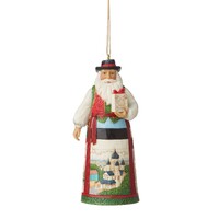 Heartwood Creek by Jim Shore Santas Around The World - Baltic Santa Hanging Ornament