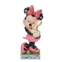 Disney Traditions by Jim Shore - Minnie Mouse Spring Snuggle Figurine 14cm