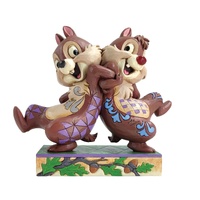 Disney Traditions by Jim Shore - Chipmunk Mates -  Chip 'n' Dale Figurine 13cms