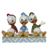 Disney Traditions by Jim Shore - Huey Dewey & Louie Duck - Mickey & Friends Figurine 9.5cm