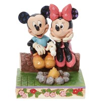 Disney Traditions by Jim Shore - Mickey & Minnie Campfire Sweethearts Figurine 14.5cm