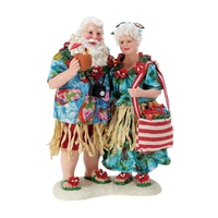 Department 56 Possible Dreams Christmas Santa and Mrs Claus Tourist Season at the Beach