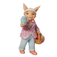 Heartwood Creek by Jim Shore - Easter Bunny With Egg Pint Sized Figurine 13cm